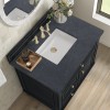 Lorelai 36" Single (Vanity Only Pricing) in Black Onyx